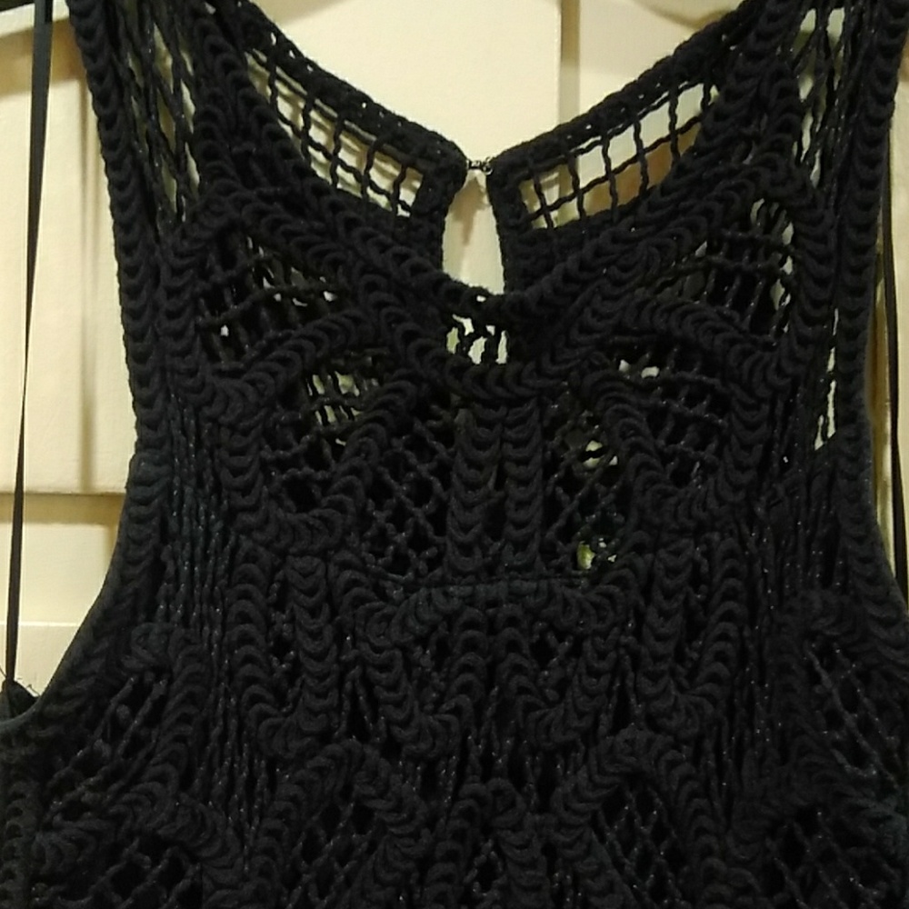 New crochet boho dress.